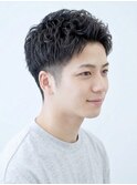 ビジネス対応◎爽やかナチュラルアップバングショート