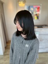 ムースユイット(mousse8)&nbsp;顔まわりが可愛い☆結べるレイヤーカット