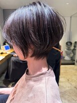 ナチュラル ヘアーデザイニング(Natural hair designing)&nbsp;ふわっと軽やか丸みショート/短くしてよかったが叶うミニボブ