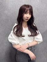 アンド ティグル クマモト(&.TIGRE KUMAMOTO)&nbsp;ワインブラウン/韓国レイヤー/艶髪