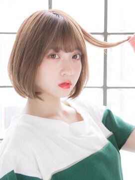 リリアン 青山(relian) ボブでも出来る丸みのあるナチュラルストレート
