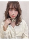 「アフロート鎌倉]ヘルシーレイヤー無造作カールセミディ
