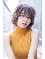 オースティン 錦糸町(AUSTIN)&nbsp;AUSTIN バレイヤージュ×大人カワイイくせ毛風ショート