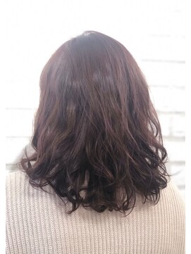 アッシュ 稲田堤店(Ash) 愛されピンクのパーマヘア