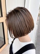 キュー(cue)&nbsp;【cue】ハイライト×ミニボブ