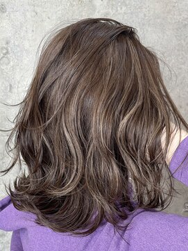 ロアーヘアー フォルド 小倉店(RAWR hair FOLD) 【RAWR】ココアブラウン_ミディアムウェーブ