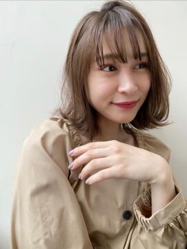 ブロウ ネックス ザ サロン 表参道(VLOW nex the salon) coall 表参道　くすみカラー　大人可愛いミディ　似合わせ　長屋