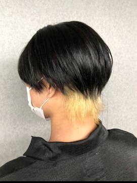 ファクトリーファイブ(Factory5) 【Factory5 のこのこ】メンズウルフ×インナーブロンド.