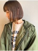 #BLUEボブ あご下ベーシックボブ