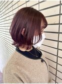 ピンクラベンダーレイヤーボブ☆