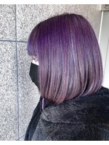 ルシア(LUCIA) 個性派ビビッドカラー10代20代◎パープル派手髪
