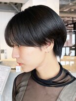 アルバム 池袋(ALBUM) グレージュショート_グレージュカラーボブウルフ_ba413192