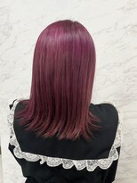 インデックスヘアーユー 錦糸町店(in'dex hair - U)&nbsp;韓国風チェリーレッド[錦糸町/錦糸町ダブルカラー/錦糸町カラー]