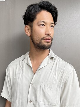 メリケンバーバーショップ トーキョー(MERICAN BARBERSHOP TYO) YS STILE.束感ショート.波巻き.ハイライト.マッシュパーマ51