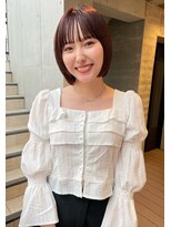 オン(ON)&nbsp;【ON】　チェリーブラウン　× 顔周り