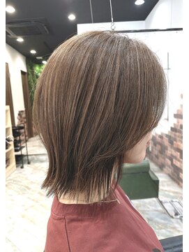 リノナ(Linona) 20代30代40代大人可愛い/アッシュオリーブベージュ/縮毛矯正