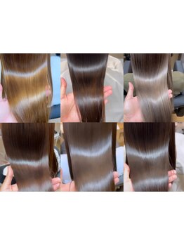 [表参道/原宿]髪の悩みに合わせたケアで今までにない手触りを実感♪【学割U24/髪質改善/縮毛矯正】