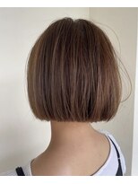 切りっぱなしボブ