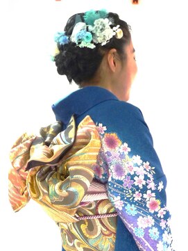 デザインヘアーピアジェ 八木店(DESIGN HAIR PIAGET) ☆２０２４ピアジェ成人式☆着付・アップ・メイク振袖レンタル