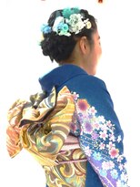 デザインヘアーピアジェ 八木店(DESIGN HAIR PIAGET) ☆2024ピアジェ成人式☆着付・アップ・メイク振袖レンタル