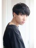 MEN'S HAIRクロスバングマッシュウルフ