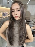 ザクザクレイヤーカット巻き方簡単ミディアムロング韓国表参道