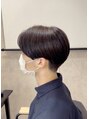 アコット(HAIR SALON ACOT)&nbsp;ハンサムショート。男性でも女性でも似合わせます。