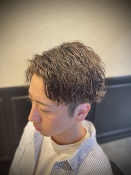 プラウド(PROUD) 韓国マッシュセンターパートツイストスパイラルニュアンスパーマ