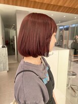 ローレンアオ(LOREN AO)&nbsp;カール/暖色カラー/ダブルカラー/レッドブラウン