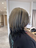 パウダーヘアー ルミニティ(powder hair luminity)&nbsp;アンブレラカラー×ウルフレイヤー