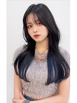 キアラ(Kchiara) ブルーブラックグラデーションカラーkchiara川野直人