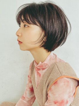 バジルプープラ(basil pupula) 【pupula 勝田】丸みショートボブ