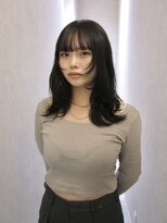 エムサロン 高崎あら町テラス店(emusalon)&nbsp;【茉雪】顔周りレイヤー×ダークグレージュ