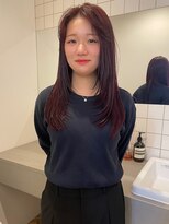 チーカ(chica)&nbsp;ワインレッド × フェイスレイヤー