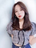 【銀座有楽町】セミロングで作る大人可愛い韓国レイヤーヘア