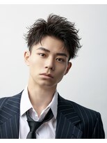 オーシャントーキョー 渋谷神南(OCEAN TOKYO)&nbsp;爽やか黒髪アップバングビジネスショート