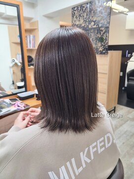 アンクラウド(an cloud) ラテグレージュ/グレージュ/ブリーチなしカラー