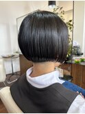 刈り上げショートボブ