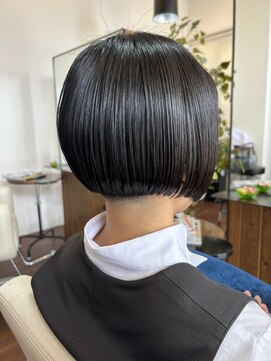 カルムヘアデザイン(Calme hair design) 刈り上げショートボブ