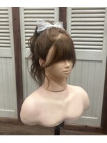 ナム(NAMU)&nbsp;韓国アイドルヘア☆ポニーテール☆