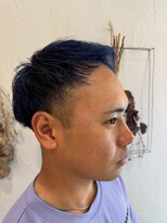 リコリス(licoris)&nbsp;メンズショート×ブリーチカラー