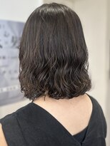 アピッシュ(apish 並木通り)&nbsp;伸ばしかけボブパーマ