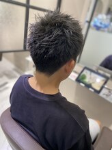 あお へあさろん カットメンズ