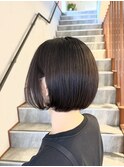 丸みショートボブ