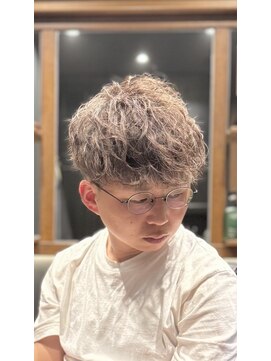 銀座 シノ 灯(shino HANARE) ダウンバングパーマ