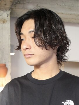 トッド(tod) 色気パーマニュアンスパーマビジネスマンフェザーパーマ眉毛