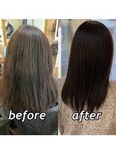 “自然さもクセの収まりも、どっちも叶えるHITAストレート。”