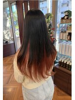 ファーレンピュアスウィート(fahren-pure-suite)&nbsp;インナーカラーChoral RED×フェイスレイヤー