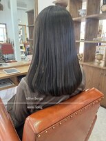 パル バイ ラベスト(Pal by lovest) オリーブベージュ×セミロング