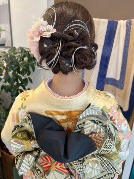 ソースバンダイ 万代(SOURCE) 成人式ヘアセット